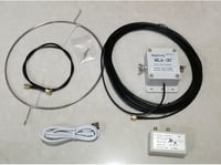 GutView MLA-30+ Hurokantenna 0,5-30MHz - Aktív Vevőantenna Rövidhullámú Rádióhoz, 60m Hatótávolság, Sötétzöld 4
