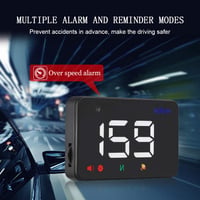 BLESYS 3,5" GPS HUD Szélvédőre Vetített Sebességmérő Nagy Kijelzővel 6