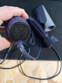 BaByliss AS121E Ionizáló Forgó Hajkefe 1200W - Elektromos Hajformázó, Hiányos (2 db Kefefej Hiányzik), Használt (állapot: lásd a 2. képet) 3
