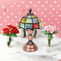 Újracsomagolt Mini LED Lámpa Babaházhoz - Színes Bútor Díszítés 1/12 Méretben 2