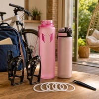 Pachet Hidratare Zilnică: 1l sport + 0,5l sticlă + 2 suporturi + 6 garnituri 1