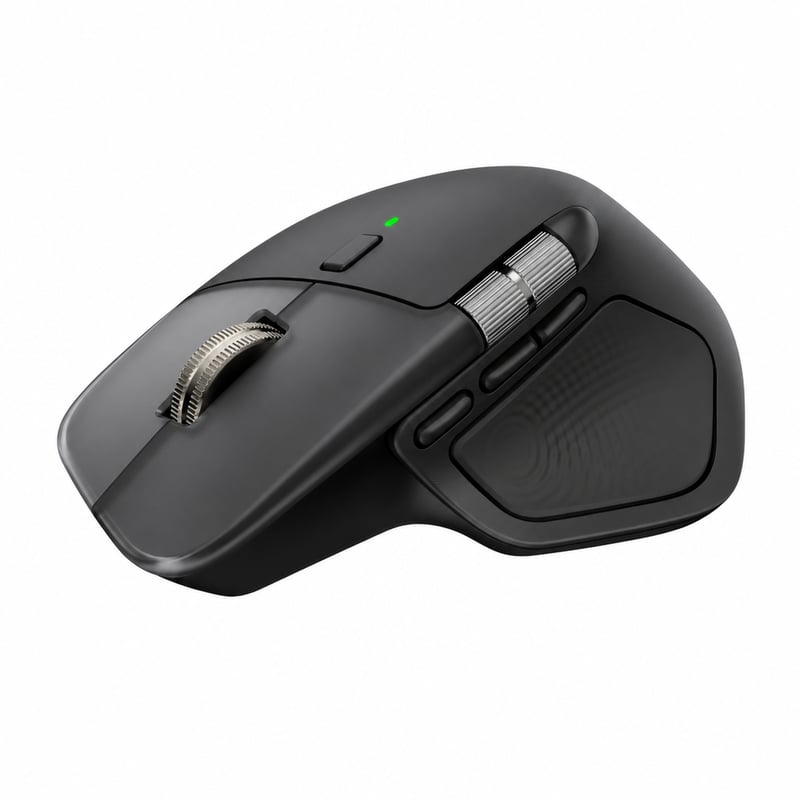 Logitech MX Master 4 for Mac Ergonomikus Bluetooth Egér — töltőkábel nélkül (állapot: lásd a 2. képet)