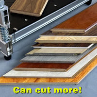 MantisTol TC-330 Professzionális Laminált Padló Vágó - 330mm Precíziós Vágógép Laminált, Bambusz, Parketta, Vinyl és SPC Padlókhoz, 17mm Vas 5