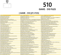 Nintendo DS 510 az 1-ben játékgyűjtemény - Kompatibilis minden DS modellel 3