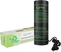 LERWAY Terrárium Fűtőpad 52,7x25,4cm Hüllő Teknős Geco Fűtés 21W 8
