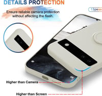 Google Pixel 7 360°-os gyűrűs szilikon tok mágneses pánttal 5