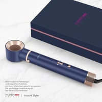 PARWIN PRO 5 az 1-ben MaxAIR ionos hajformázó szett, kék - hajszárító, meleglevegős kefe, göndörítő 9