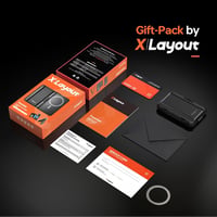 Xlayout Mágneses Pénztárca MagSafe-hez RFID Védelemmel - iPhone Kártyatartó Állvánnyal, 4 Kártya Tárolására, Fényképtartóval, Fekete 7