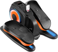 Rollingsurfer Elektromos Elliptikus Tréner Lábmasszázzsal - Kompakt Asztali Ellipszis Gép Időseknek, Hordozható Edzőgép Otthoni és Irodai Ha 1