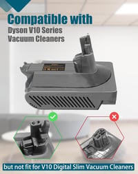 Dyson V10 akkumulátor adapter Makita 18V-os akkuhoz - kompatibilis SV12 porszívókkal 5