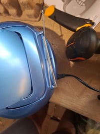 Prenosné CD rádio Karcher RR 5025-C v modrej farbe, FM — prehrávač diskov sa poriadne nezatvára (stav: pozri 2. obrázok) 3
