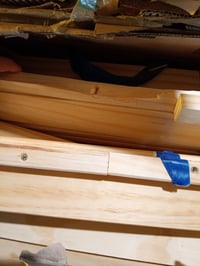 Amazon Basics okvir za krevet za jednu osobu s uzglavljem, puno borovo drvo, podnica s letvicama, 90x200 cm — slomljeni dijelovi (stanje: vidi 2. sliku) 2
