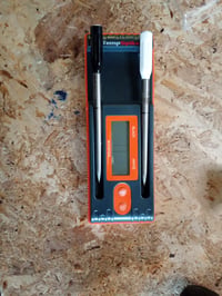 Termometru de carne wireless ThermoPro Twin TempSpike cu rază Bluetooth de 150m — urme de adeziv și ecran zgâriat (stare: vezi a 2-a imagine) 3