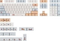 SOLIDEE PBT Vidra Mintás Gamer Billentyűzet Sapkák 60% Mechanikus Billentyűzethez 5