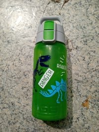 SIGG Viva One Jurassica dječja boca za vodu 0,5 L zelena, prikladna i za gazirana pića, bez BPA, nepropusna — rabljeno (stanje: vidi 2. sliku) 2