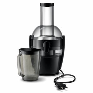 Storcător de fructe Philips Viva Collection 800 W, 2 litri, negru — — defect, pentru piese: nu pornește (stare: vezi a 2-a imagine)
