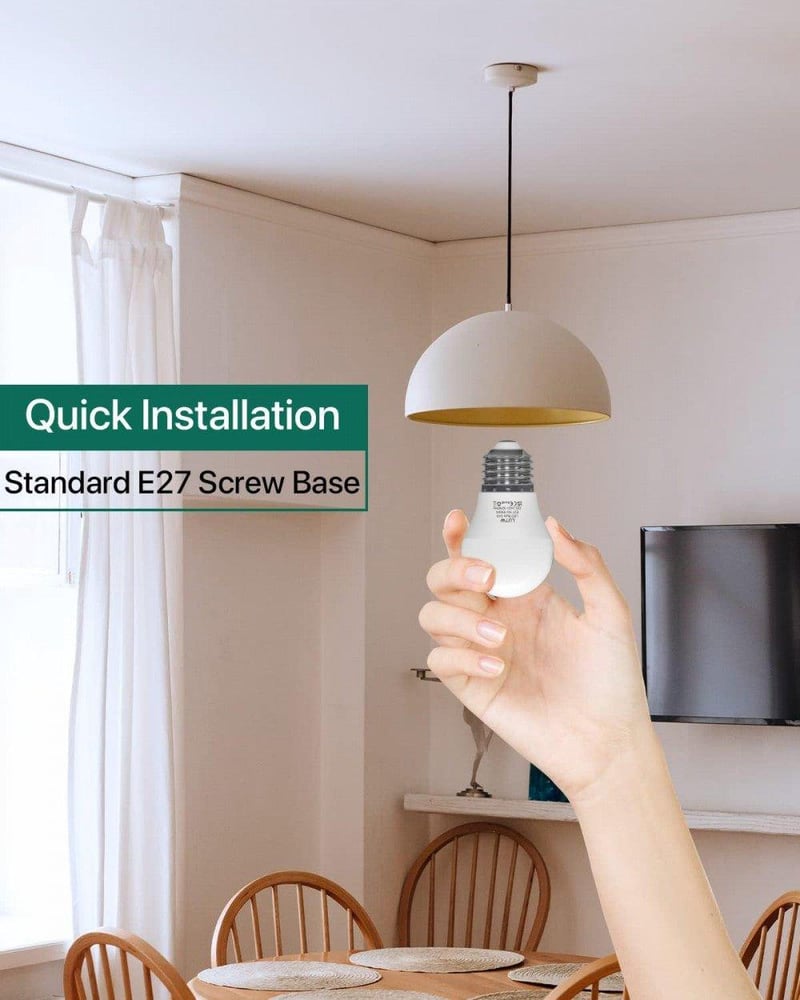 Philips E27 LED izzó, 480lm, 5W, meleg fehér, 6 darabos csomag
