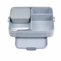 Mepal Take A Break Large Bento ételhordó doboz rekeszekkel - 1500 ml — hibás, részben működik: nem záródó fedél (állapot: lásd a 2. képet) 1