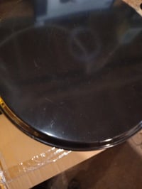 Tavă de servire rotundă Relaxdays, set de 2 bucăți, Ø 45 cm, suprafață antiderapantă, tavă pentru ospătari — prezintă zgârieturi pe partea inferioară (stare: vezi a 2-a fotografie) 3