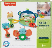 Fisher-Price Érzékfejlesztő Ajándékszett Babáknak - Készségfejlesztő Játékkészlet Állatfigurákkal 3-18 Hónapos Kortól 7