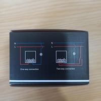 Zigtiger Fekete LED és Halogén Dimmer Kapcsoló 10