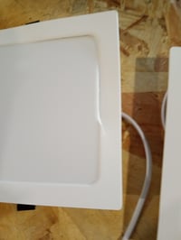 Spot LED încastrat Grebeam 16W 3CCT 1400lm Pătrat 230V IP44 Decupaj Ø145-160mm set de 4 bucăți (2 impecabile, 2 defecte/rupte) 5