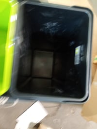 EKO Mirage Plus Szenzoros Hulladékválogató 3 Rekesszel, 2x15L és 30L (60L), Rozsdamentes — horpadt oldalfalak (állapot: lásd a 2. képet) 5