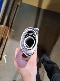 Folie decorativă autoadezivă d-c-fix cu aspect de lac negru lucios, 90 cm x 2,1 m — șifonată în timpul transportului (stare: vezi a 2-a imagine) 3