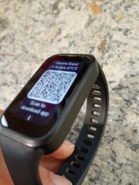 Brățară fitness Xiaomi Smart Band 9 Active neagră - utilizată, ecran crăpat sau zgâriat, funcțională (stare: vezi a 2-a imagine) 2