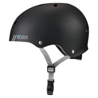 Cască multisport 80Six cu sistem de reglare prin rotiță – pentru skateboard, BMX, trotinetă – CE EN1078 – mărimea S/M – negru mat 2
