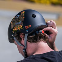 80Six Multi Sport Prilba pre deti a dospelých - Veľkosť M/L - Signature Edition - Nastaviteľné otočné koliesko - Kolobežka, skateboard, BMX 4