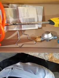 Gloria Thermoflamm Professional E+ Turbo Set Gázégő Gyomirtó — hibás, részben működik: sérült szelep a gombban (állapot: lásd a 2. képet) 8