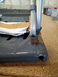 MSV Izvlačiva sjedalica za kadu aluminij i plastika antracit 55-70 x 18 x 26 cm nosivost 150 kg sjedalica za kadu 5