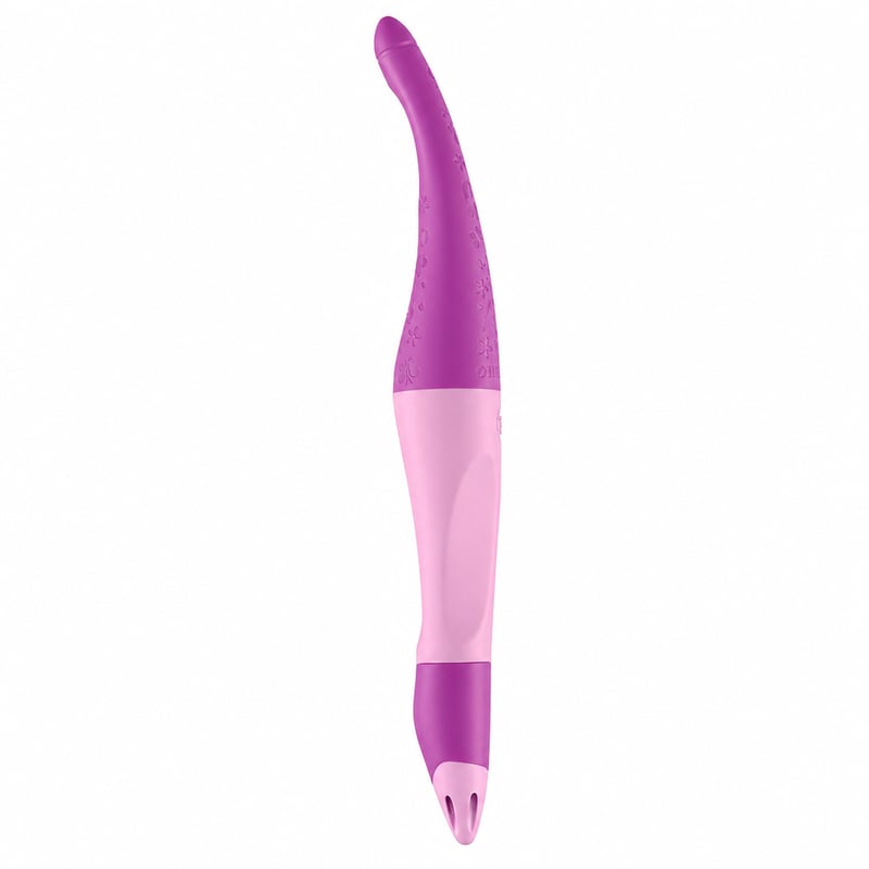 Stilou cu rolă ergonomic STABILO EASYoriginal pentru stângaci, mov-roz, 0,5 mm — nivel de cerneală necunoscut (stare: vezi a doua imagine)