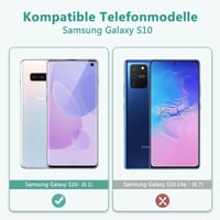 Samsung Galaxy S10e HD edzett üveg képernyővédő fólia, 2db, buborékmentes 2
