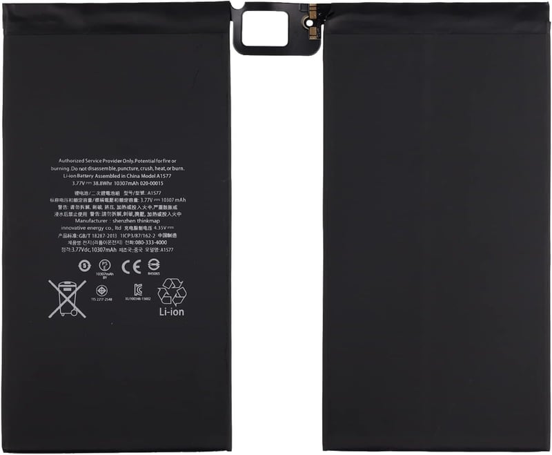 SwarKing iPad Pro 12.9 (2015) Akkumulátor - Kompatibilis A1584 A1652 Modellekkel