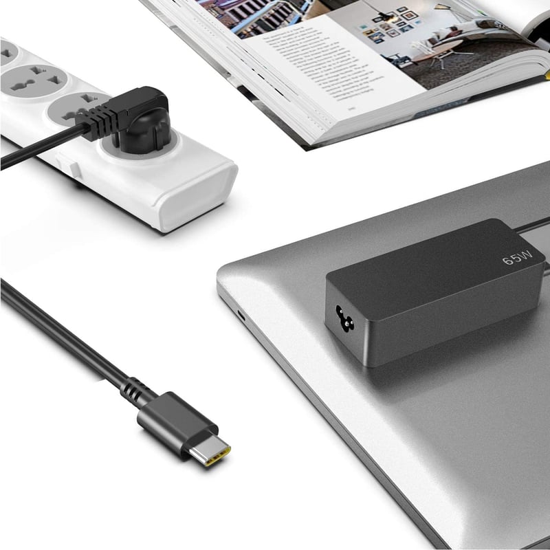 HP Spectre és EliteBook 65W USB-C laptop töltő, kompatibilis x360 és Elite x2 modellekhez