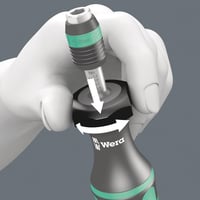 Wera Nyomatékcsavarhúzó 1,2-3,0 Nm Rapidaptor Gyorscserélő Tokmánnyal - Kézi Szerszám Precíziós Munkákhoz, Ezüst, 120g 4