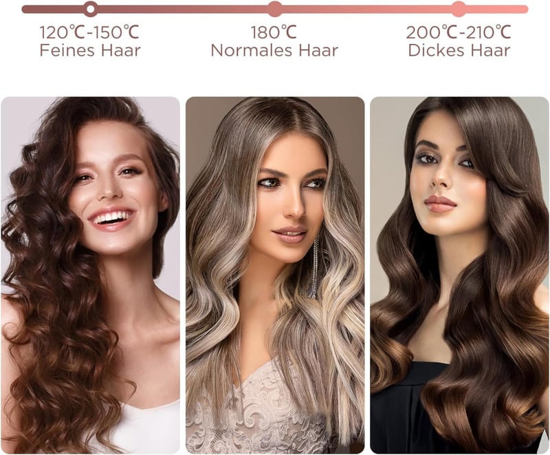 PARWIN PRO BEAUTY 360° Automata Forgó Hajgöndörítő 32mm - LCD Kijelzős Titán Bevonatú Hajformázó Nagy Göndör Fürtökhöz
