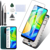 RongZy LCD Kijelző Xiaomi Redmi Note 9/10X 4G Telefonhoz - Érintőképernyős Digitalizáló Fekete Kerettel, Szerelési Eszközökkel 1