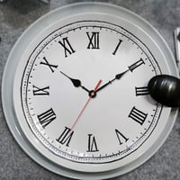 Óraszerkezet Szett - 6 db Kvarc Óramű Különböző Mutatókkal, Falióra Készítéshez, Csendes Működés, 13 mm Tengelyhossz - 13 mm/ 0.5 Inches 5