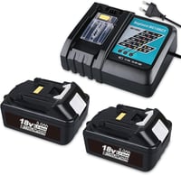 Makita 18V 5.0Ah akkumulátor és gyorstöltő szett - VANTTECH BL1850 kompatibilis 1