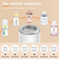 Mineup Hordozható Cumisüveg-melegítő USB-vel, 6 Adapterrel - Utazáshoz 4