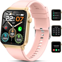 Watch Okosóra - 1,85" érintőkijelző, telefonfunkció, 113 sportmód, pulzusmérő, vízálló fekete színű 1