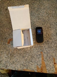 Nokia 105 (2019) Dual SIM fekete kártyafüggetlen mobiltelefon TA-1174 gombos készülék időseknek használt állapot 2