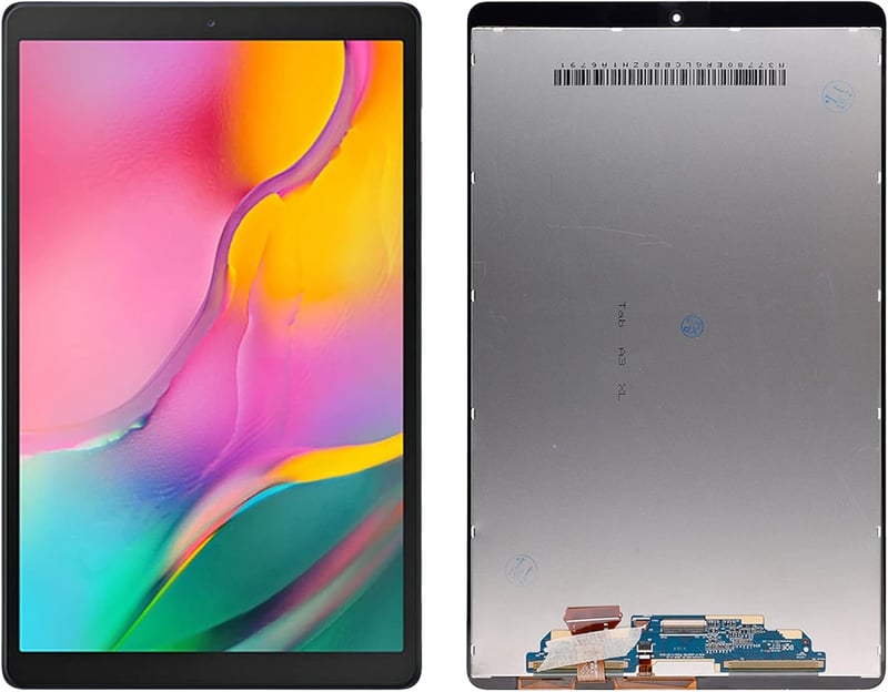 Samsung Galaxy Tab A 10.1 (2019) LCD kijelző érintőpanellel, fekete - T510/T515 kompatibilis