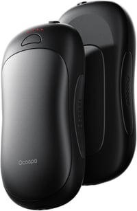 OCOOPA UT3 PRO Elektromos Kézmelegítő Szett, 10000 mAh Powerbank, 4 Hőfokozat, 58°C, Kétoldalas Fűtés, Újratölthető, Ideális Kempinghez, Vad 1