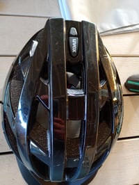 Cyklistická prilba Uvex Air Wing pre mužov a ženy - sivá-čierna - obvod hlavy 56-60 cm - ľahká univerzálna prilba na individuálne použitie 3