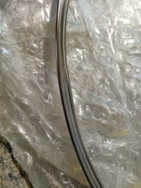 Sklenená pokrievka Zanetti s úchytkou na hrniec a panvicu, priemer 36 cm, strieborná/čierna, deformácia okraja (stav: pozri 2. obrázok) 3