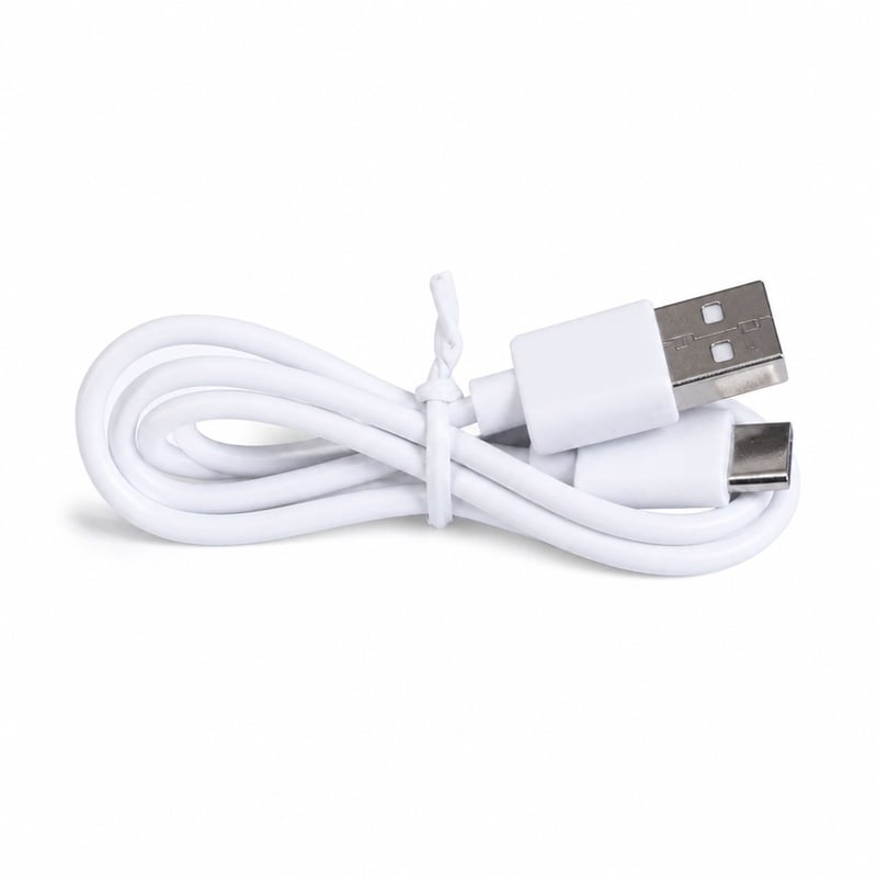 Peiyuu USB kabel za punjenje aparata za uklanjanje mucica - za punjive brijače tkanine, boja slonovače, rezervni dio